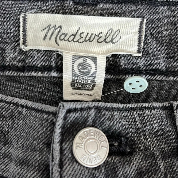 Madewell The Perfect Vintage Jean Ripped Knee Edition in Cosner Wash - Size 24 - Picture 6 of 11